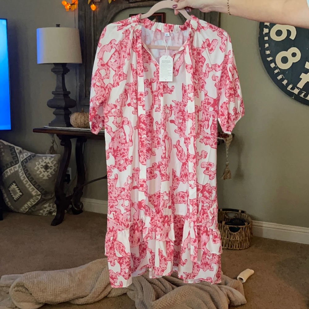 Midi length summer dress